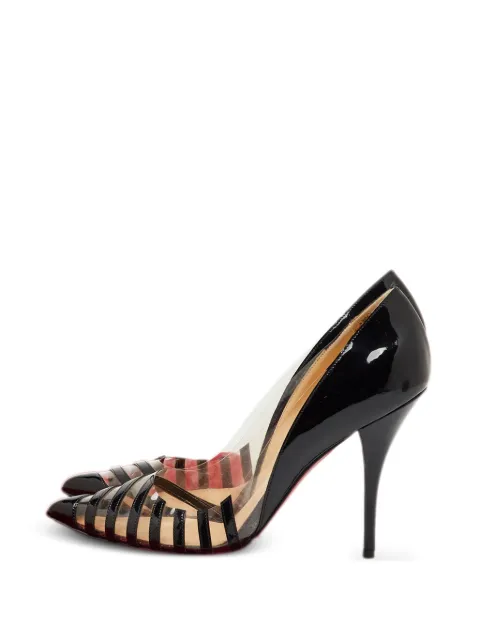 Christian Louboutin Pre-Owned Pivichic patent leather pumps White 1235299
