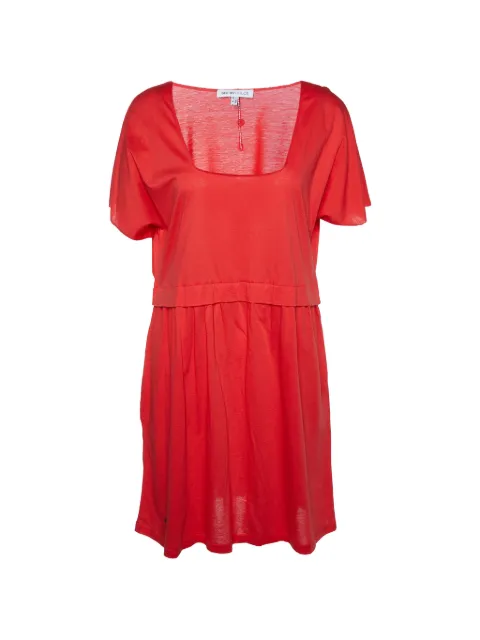 See by Chloé cotton-knit dress Red 888098