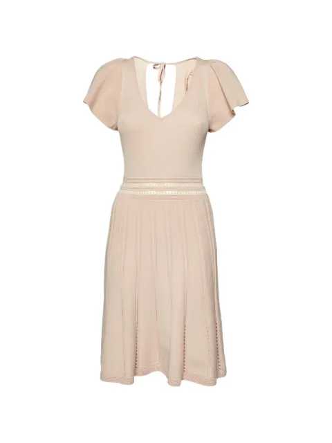 SANDRO flared midi dress Neutrals 1059685
