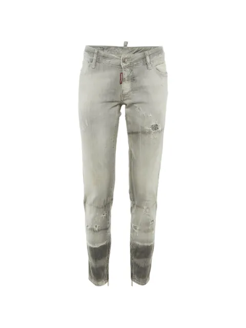 DSQUARED2 distressed skinny jeans Grey 1232178