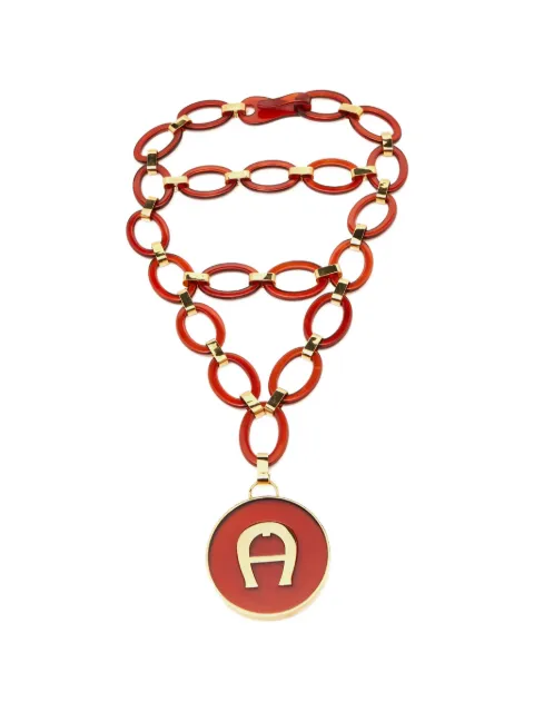 Aigner Vintage layered link necklace Gold 869508