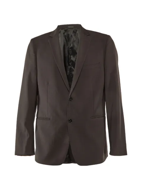 Calvin Klein notched-lapel regular-fit blazer Brown 1180875