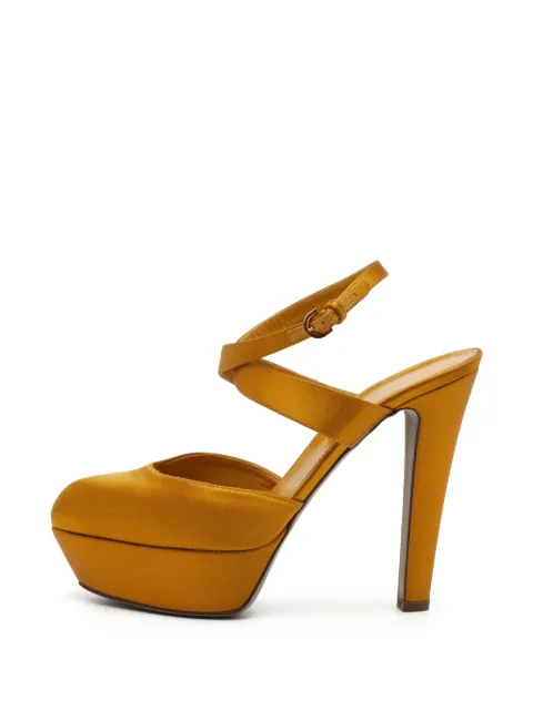 Sergio Rossi ankle-strap platform sandals Yellow 1279728