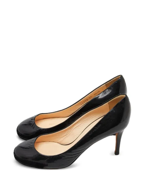 Giuseppe Zanotti Vintage round-toe heeled pumps Black 982322
