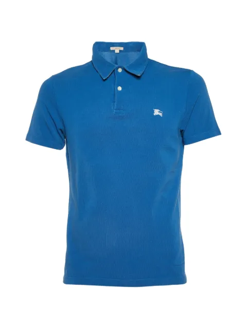Burberry Pre-Owned cotton polo shirt Blue 1106739