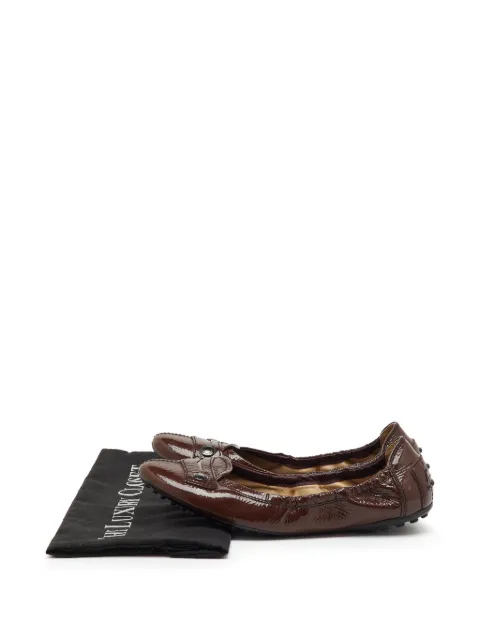 Tod's Vintage penny-strap loafers Brown 1222177
