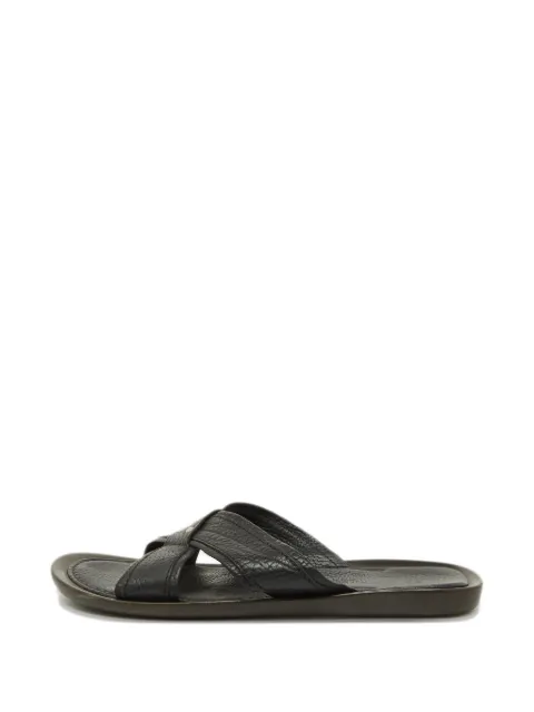 Sergio Rossi cross-strap sandals Black 1104969