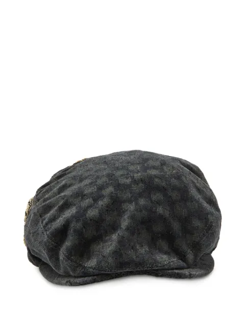 Dolce & Gabbana Pre-Owned embellished velvet cap Grey 1131038