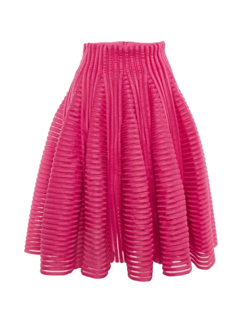 Maje flared midi skirt Pink 1227788