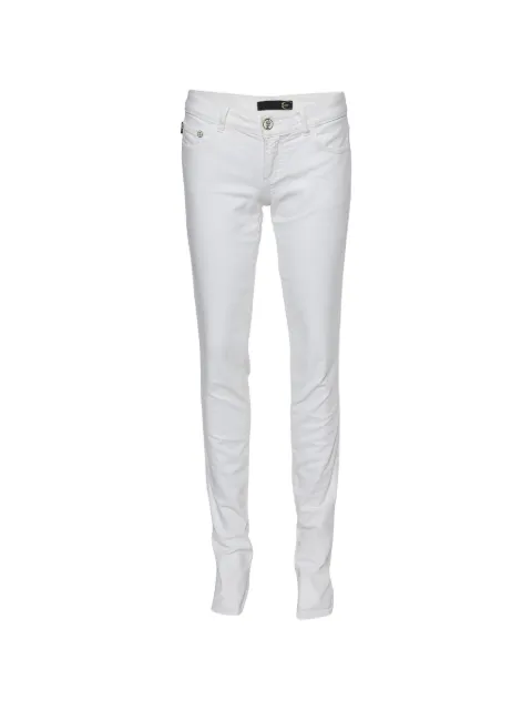 Just Cavalli Vintage embroidered pocket jeans White 864384
