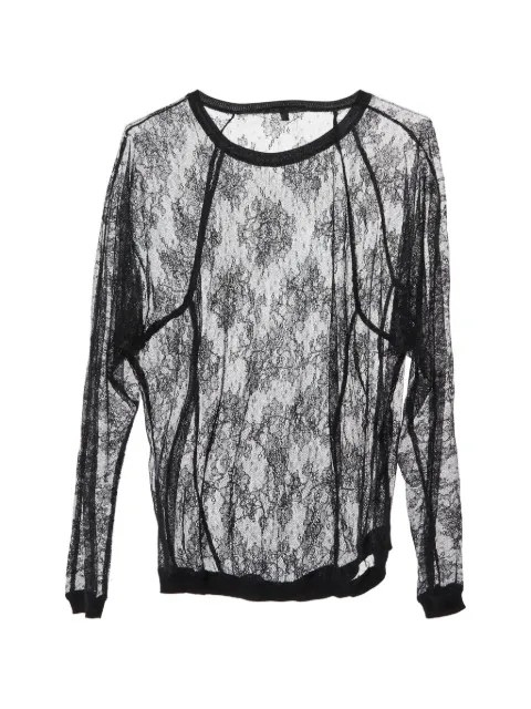Maje floral lace top Black 1075480