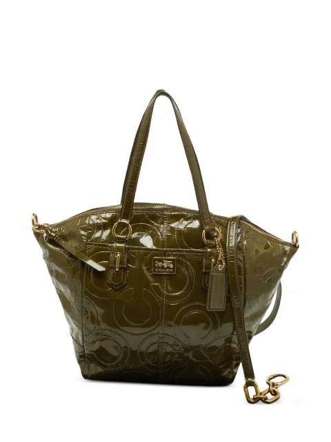 Coach Vintage Op Art Madison shoulder bag Green 1085926