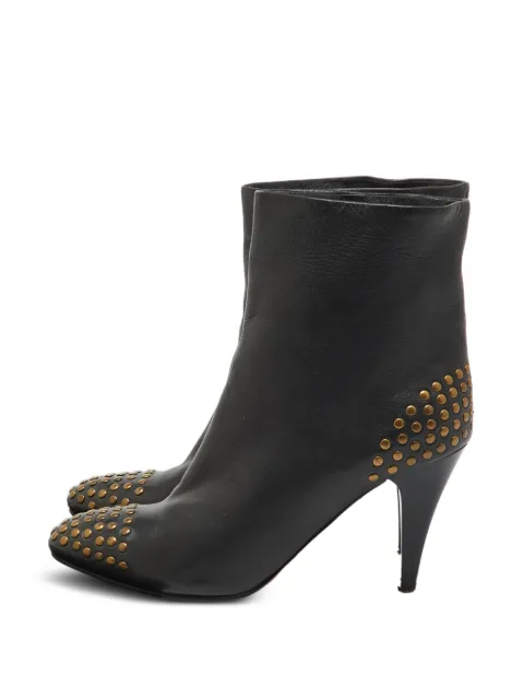 See By Chloé Vintage leather heeled ankle boots Black 1227681