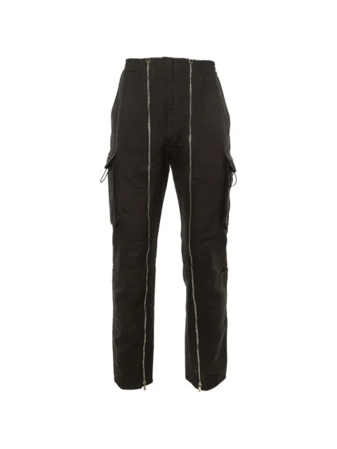 Christian Dior Pre-Owned x Cactus Jack zip-detail cargo pants Black 1215937