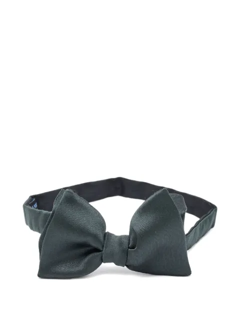Lanvin Pre-Owned adjustable-strap bow tie Green 1127959