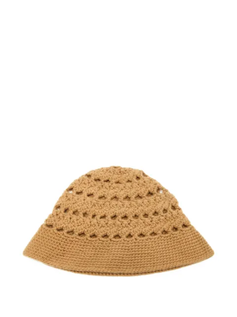 Michael Kors Vintage crochet-knit hat Neutrals 1131044