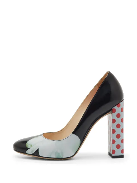 Fendi Pre-Owned polka-dot pumps Black 1213551