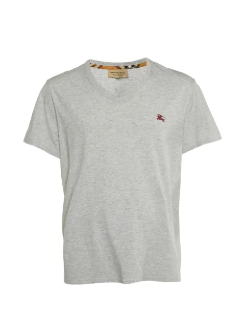 Burberry Pre-Owned V-neck T-shirt Grey 1152293