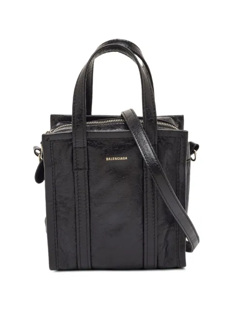 Balenciaga Pre-Owned 2006 XS Bazar leather tote bag Black 1331798