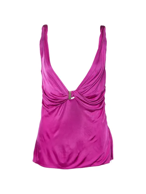 Versace Pre-Owned 2008 knot-detail sleeveless top Pink 992903