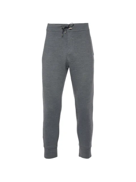 Emporio Armani Pre-Owned drawstring track pants Grey 931693