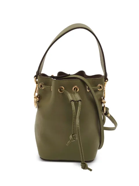 Fendi Pre-Owned 2020 mini Mon Tresor bucket bag Green 1329847