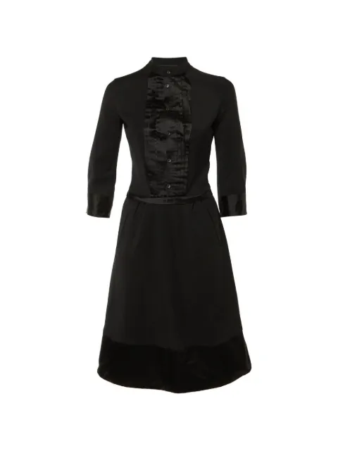 DSQUARED2 pleated-detail midi dress Black 1209447