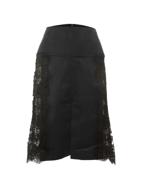 Dolce & Gabbana Pre-Owned lace corset mini dress Black 1189559