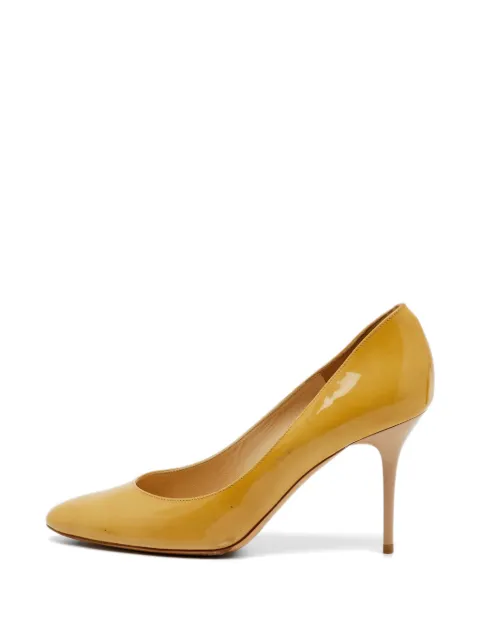 Jimmy Choo Pre-Owned Gilbert pointed-toe heeled pumps Neutrals 1240611
