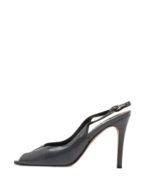 Gina open-toe slingback sandals Grey 983983