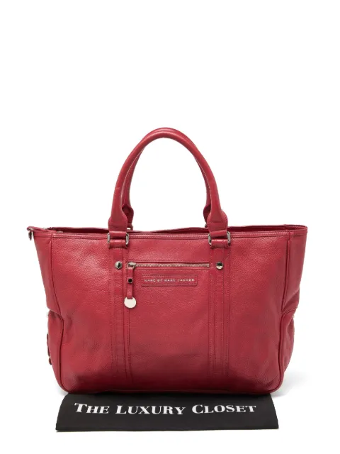 Marc Jacobs Vintage expandable zip-around tote bag Red 940473