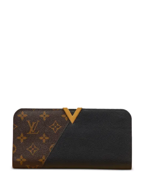 Louis Vuitton Pre-Owned 2016 Kimono Monogram wallet Black 1219109