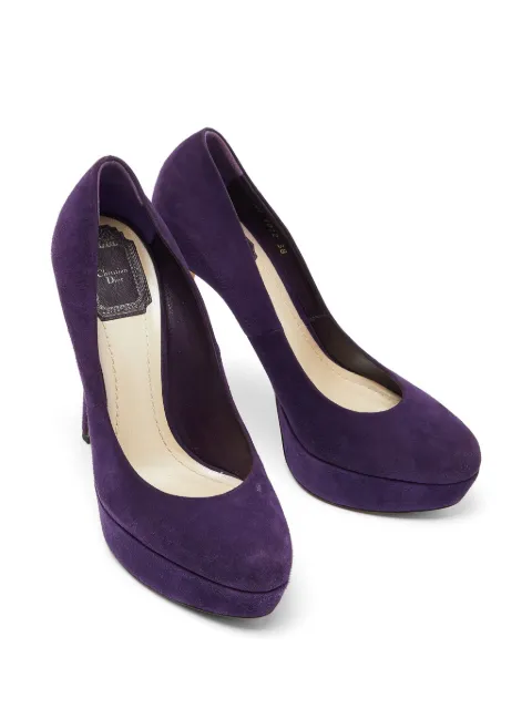Christian Dior Pre-Owned Miss Dior platform pumps Purple 996295