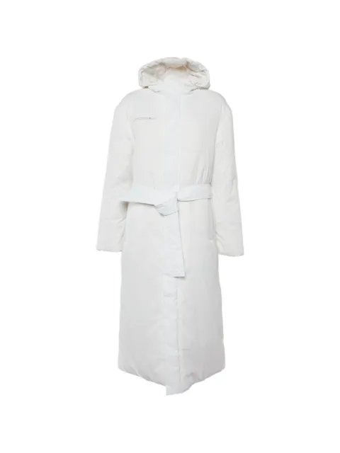 FRAME long hooded coat White 1116644