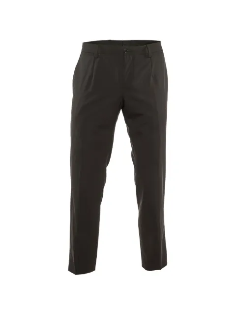 Dolce & Gabbana Pre-Owned straight-leg trousers Black 1161552