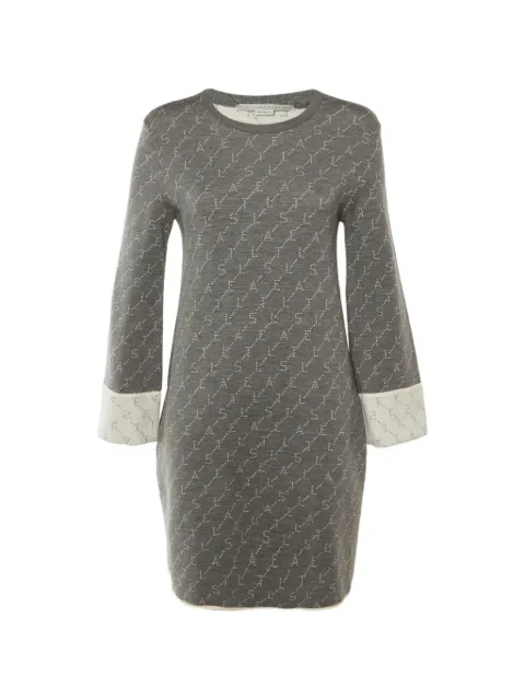 Stella McCartney Pre-Owned knit mini dress Grey 1257816