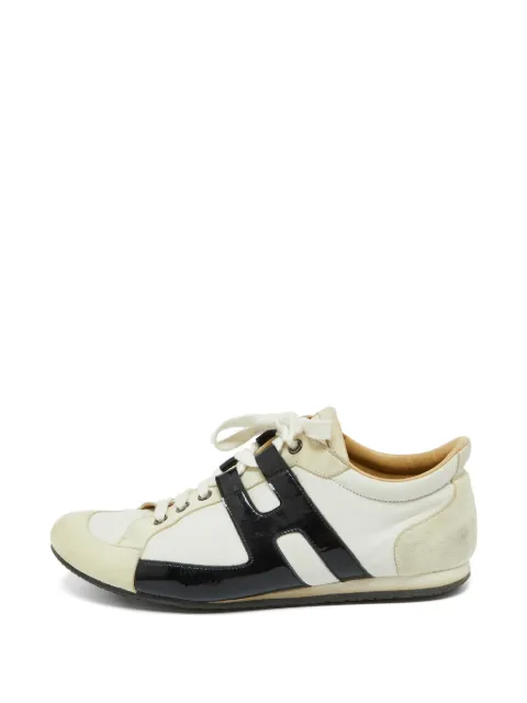 Hermès Pre-Owned Tie Break sneakers White 1082051