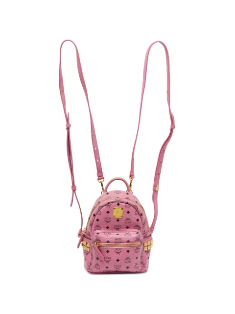 MCM Pre-Owned mini Stark Bebe Boo backpack Pink 1082294