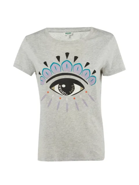 Kenzo Pre-Owned Eye print T-shirt Grey 1244733