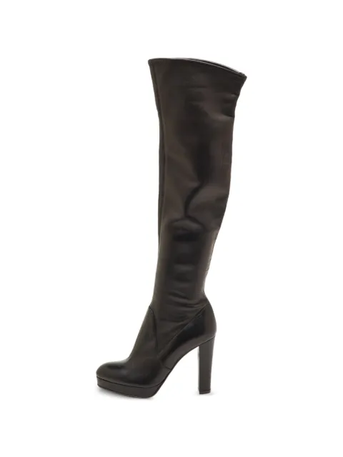 Sergio Rossi platform boots Black 1246312