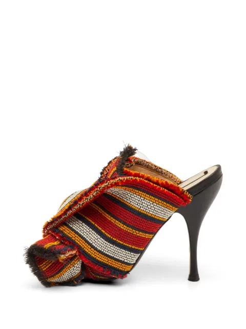 Nº21 Raso knot mules Red 1252435