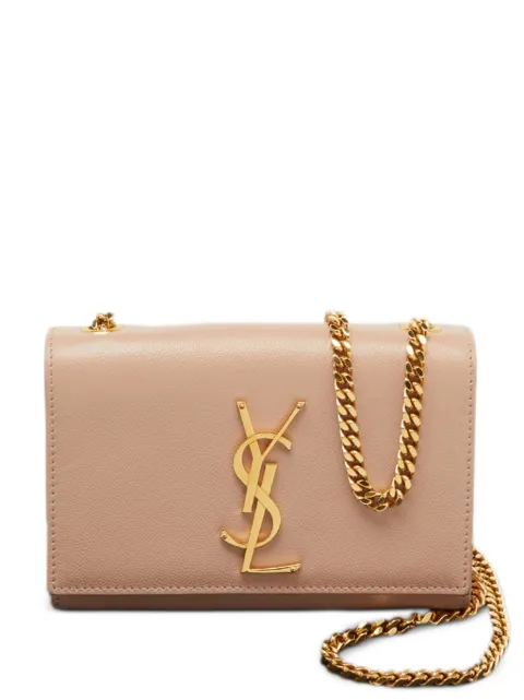 Saint Laurent Pre-Owned small leather Kate shoulder bag Neutrals 1086008