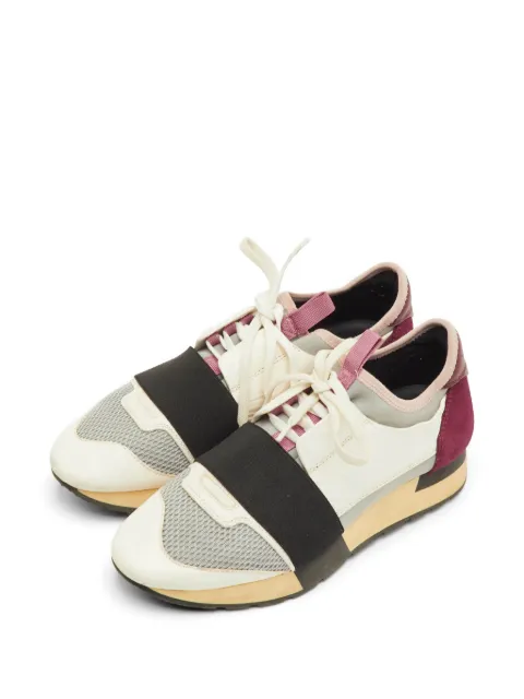 Balenciaga Pre-Owned Race Runner low top sneakers Neutrals 1295834