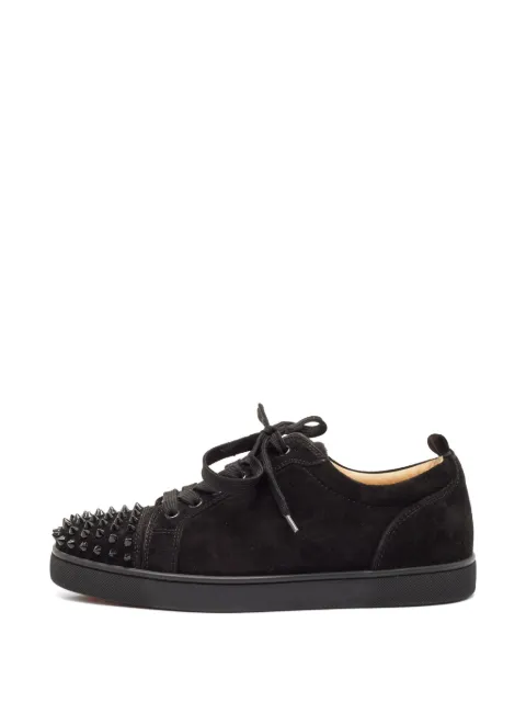 Christian Louboutin Pre-Owned Louis Junior Spikes low-top sneakers Black 1120104