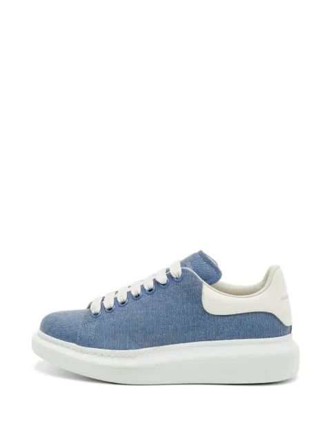 Alexander McQueen Pre-Owned oversized lace-up sneakers Blue 1279654