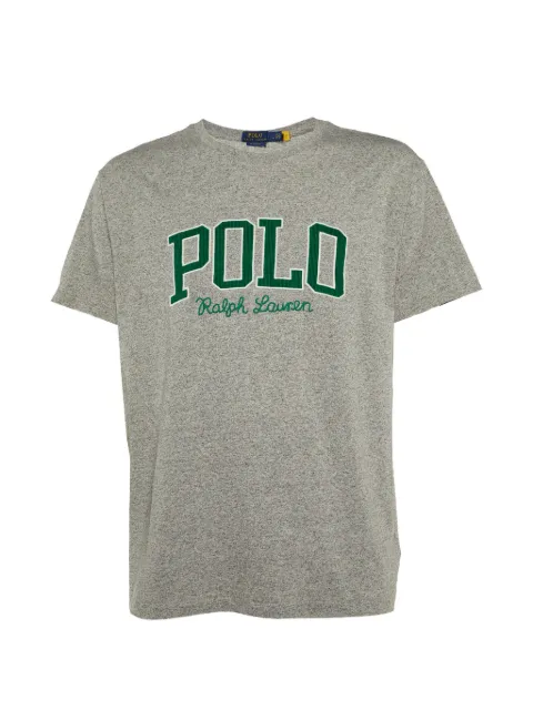 Polo Ralph Lauren Vintage classic-fit logo-embroidered T-shirt Grey 1121112