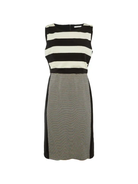 Max Mara striped knit dress Black 1233211