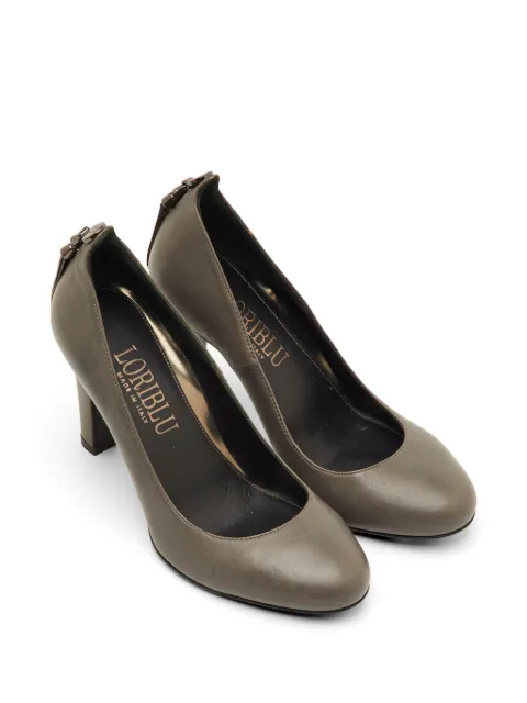 Loriblu tassel-detail round-toe pumps Grey 1295778