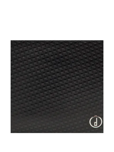 Dunhill embossed leather bifold wallet Black 1270501