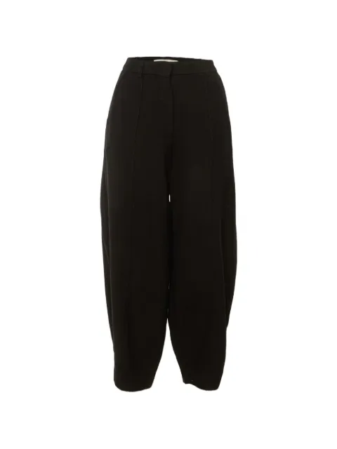Stella McCartney Pre-Owned tapered cady trousers Black 1251253